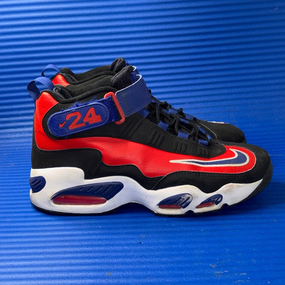 Size 10.5- Men’s Nike Air Griffey Max 1 Alternate USA Black Blue Red DZ5186-001